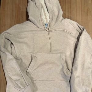 Classic Beige Hoodie Sweatshirt